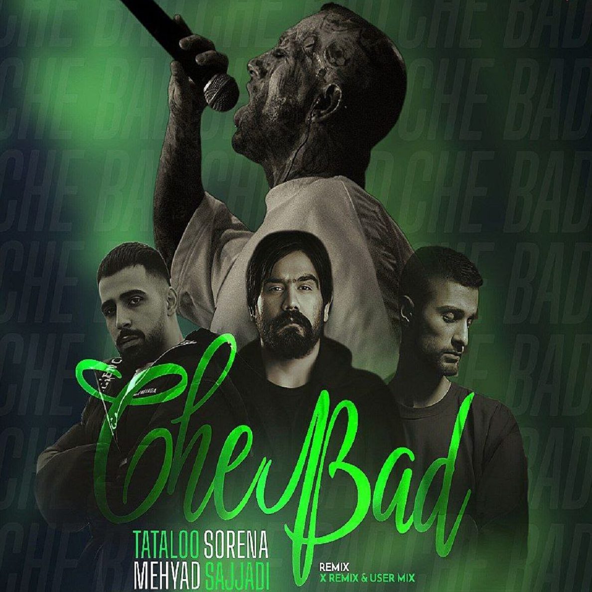 ریمیکس آهنگ چه بد از امیر تتلو و علی سورنا و مهیاد و سجادی